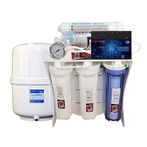 aqua-clear-RO-CN9240-1.jpg تصفیه کننده آب خانگی آکوآ کلیر مدل RO-ARTIFICAL-INTIFICIAL- CN9240 - Image 1