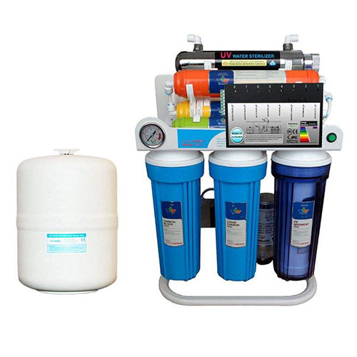 tecomen-RO-BRAIN-UV8353.jpg دستگاه تصفیه آب هوشمند تکومن مدل RO-BRAIN-UV 8353 - تصویر 1